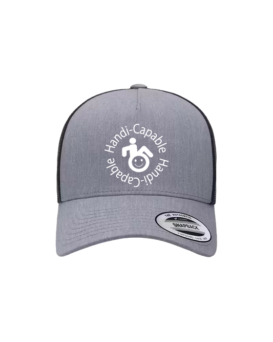 Curved-Brim Snapback Hat