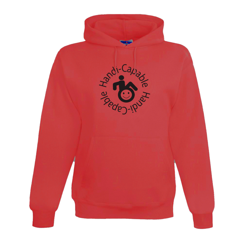 Handi-Capable Hoodie/Black Logo