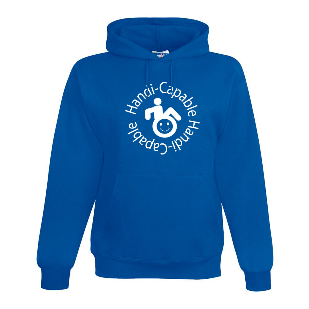 Handi-Capable Hoodie/White Logo