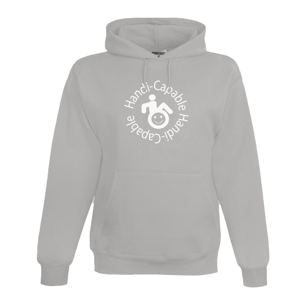 Handi-Capable Hoodie/White Logo