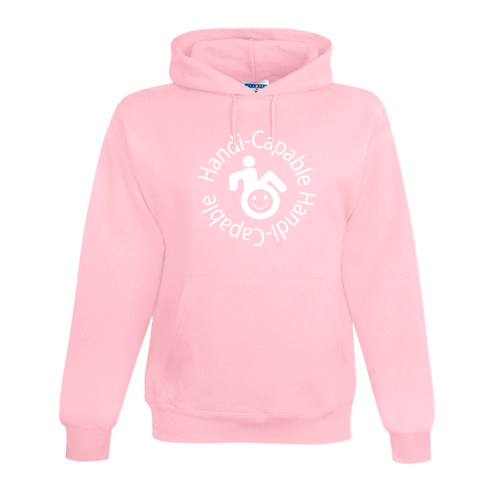 Handi-Capable Hoodie/White Logo