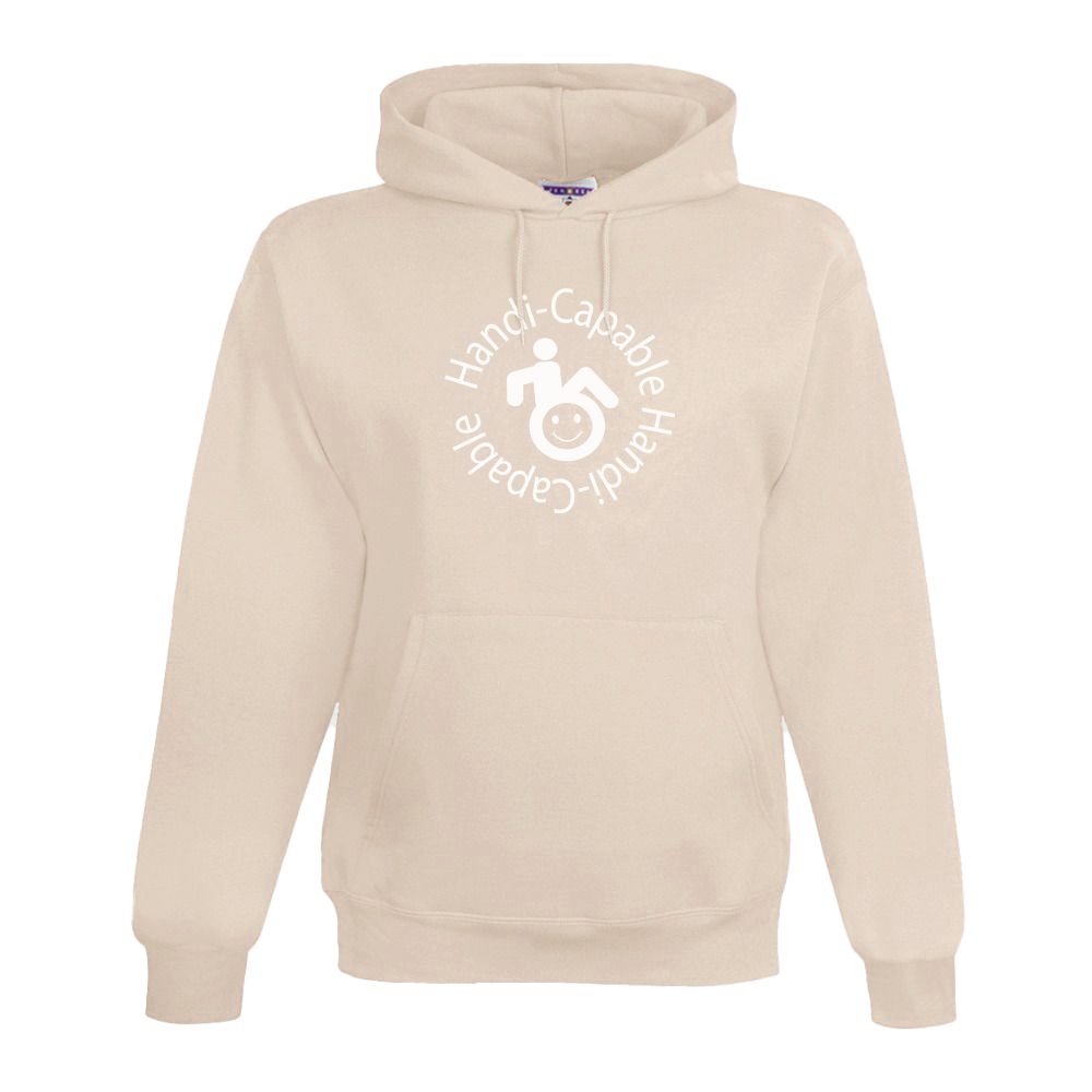 Handi-Capable Hoodie/White Logo