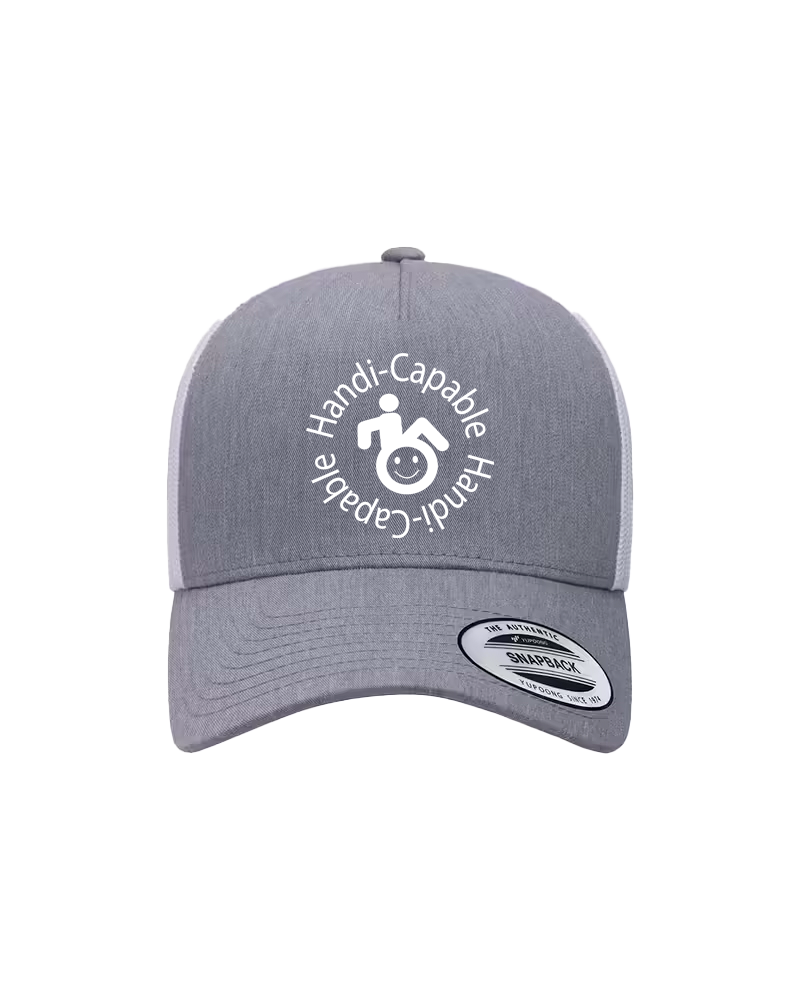 Curved-Brim Snapback Hat